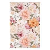 Design der Herbstflorreihe 2 Mini Klemmbrett (Rückseite)