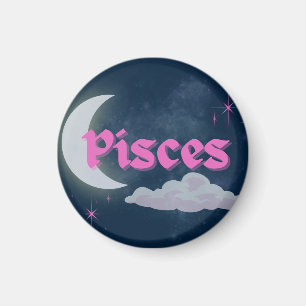 Design der Himmelsästhesie Moon Cloud Stars Magnet
