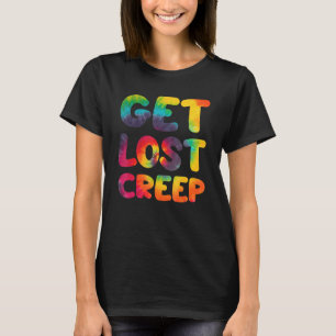 Design der Hippie-Gefärbte Krawatte - Lost Creep - T-Shirt
