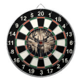 Design der Hirsch- und Waldobjekte Dartscheibe (vorne)