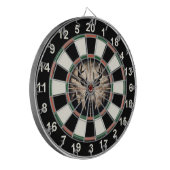 Design der Hirsch- und Waldobjekte Dartscheibe (Vorderseite Links)