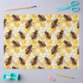 Design der Honeycomb-Bienenreihe 10 Seidenpapier (Basteln)