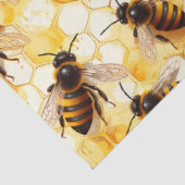 Design der Honeycomb-Bienenreihe 10 Seidenpapier (Ausschnitt)