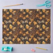 Design der Honeycomb-Bienenreihe 14 Seidenpapier (Basteln)