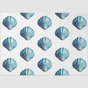 Design der Hübschen Blue Nautical Series 13 Seidenpapier
