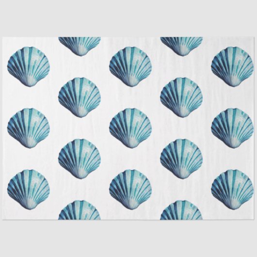 Design der Hübschen Blue Nautical Series 13 Seidenpapier (Vorderseite)