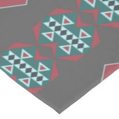 Design der indischen Kunst im Südwesten Kurzer Tischläufer (Ecke)