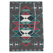 Design der indischen Kunst im Südwesten Mittlere Geschenktüte (Rückseite)