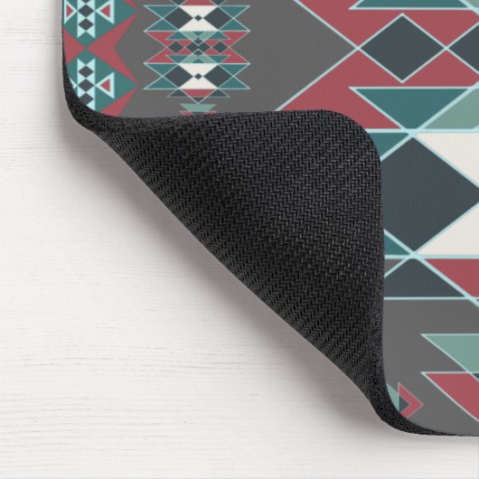 Design der indischen Kunst im Südwesten Mousepad (Ecke)