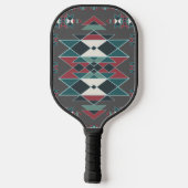 Design der indischen Kunst im Südwesten Pickleball Schläger (Rückseite)