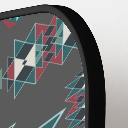 Design der indischen Kunst im Südwesten Pickleball Schläger (Linke Seite)