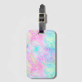 Design der iridescent Leopard-Serie 10 Gepäckanhänger (Vorderseite Vertikal)