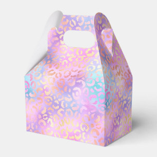 Design der iridescent Leopard-Serie 10 Geschenkschachtel