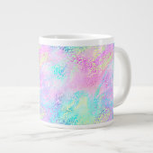 Design der iridescent Leopard-Serie 10 Jumbo-Tasse (Vorderseite Rechts)