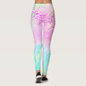 Design der iridescent Leopard-Serie 10 Leggings (Rückseite)
