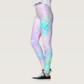 Design der iridescent Leopard-Serie 10 Leggings (Links)