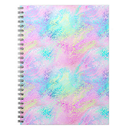 Design der iridescent Leopard-Serie 10 Notizblock