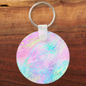 Design der iridescent Leopard-Serie 10 Schlüsselanhänger (Vorderseite)