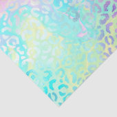 Design der iridescent Leopard-Serie 10 Seidenpapier (Detail)