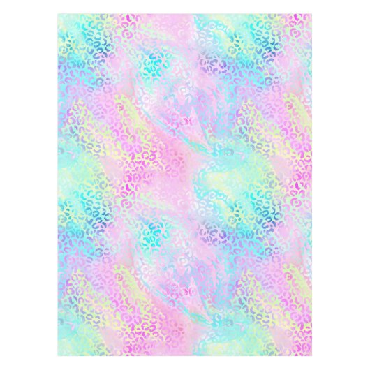Design der iridescent Leopard-Serie 10 Tischdecke (Vorderseite)