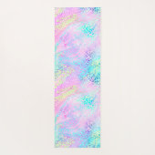 Design der iridescent Leopard-Serie 10 Yogamatte (Rückseite)