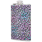 Design der iridescent Leopard-Serie 12 Flachmann (Links)