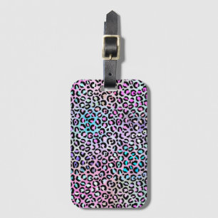 Design der iridescent Leopard-Serie 12 Gepäckanhänger