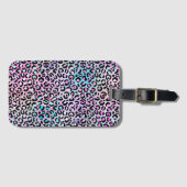 Design der iridescent Leopard-Serie 12 Gepäckanhänger (Vorderseite (Horizontal))