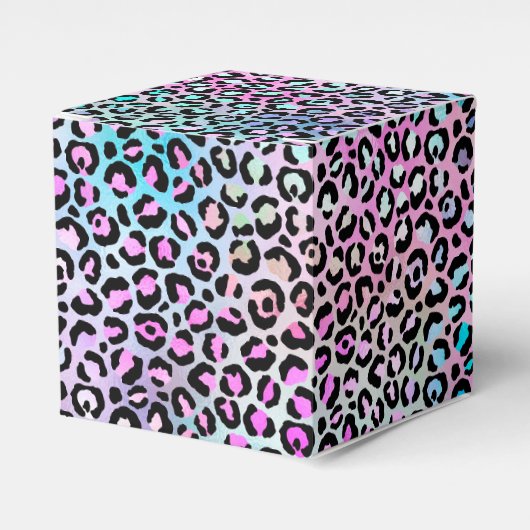 Design der iridescent Leopard-Serie 12 Geschenkschachtel (Vorderseite)