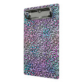 Design der iridescent Leopard-Serie 12 Mini Klemmbrett (Gewinkelt2)