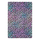 Design der iridescent Leopard-Serie 12 Mini Klemmbrett (Rückseite)