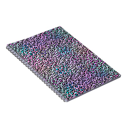 Design der iridescent Leopard-Serie 12 Notizblock (Rechte Seite)