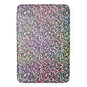 Design der iridescent Leopard-Serie 6 Badematte (Vorderseite Vertikal)