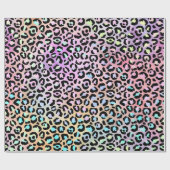 Design der iridescent Leopard-Serie 6 Geschenkpapier (Flach)