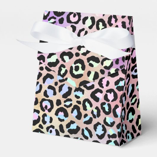 Design der iridescent Leopard-Serie 6 Geschenkschachtel (Vorderseite)