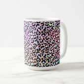 Design der iridescent Leopard-Serie 6 Kaffeetasse (VorderseiteRechts)