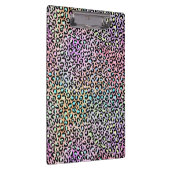 Design der iridescent Leopard-Serie 6 Klemmbrett (Rechts)