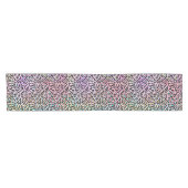 Design der iridescent Leopard-Serie 6 Kurzer Tischläufer (Horizontal)