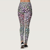 Design der iridescent Leopard-Serie 6 Leggings (Rückseite)