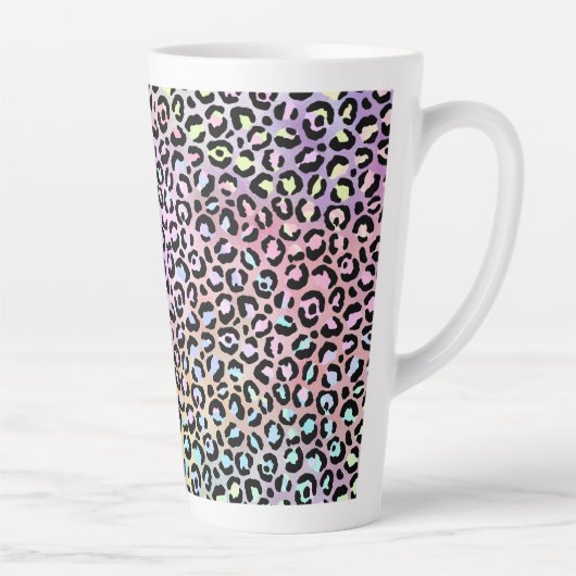 Design der iridescent Leopard-Serie 6 Milchtasse (Rechts)