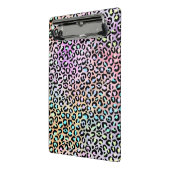 Design der iridescent Leopard-Serie 6 Mini Klemmbrett (Gewinkelt2)