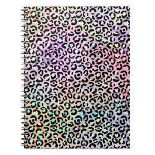 Design der iridescent Leopard-Serie 6 Notizblock