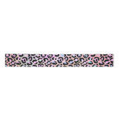 Design der iridescent Leopard-Serie 6 Satinband (Vorderseite)