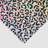 Design der iridescent Leopard-Serie 6 Seidenpapier (Detail)