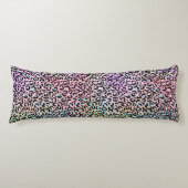 Design der iridescent Leopard-Serie 6 Seitenschläferkissen (Vorderseite)