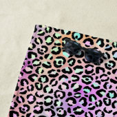 Design der iridescent Leopard-Serie 6 Strandtuch (Beispiel)