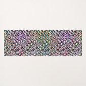 Design der iridescent Leopard-Serie 6 Yogamatte (Rückseite (Horizontal))