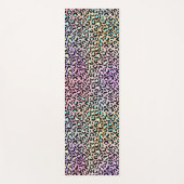 Design der iridescent Leopard-Serie 6 Yogamatte (Vorderseite)