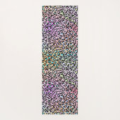 Design der iridescent Leopard-Serie 6 Yogamatte (Rückseite)