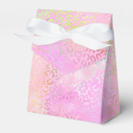 Design der irideszierenden Leopard-Serie 1 Geschenkschachtel